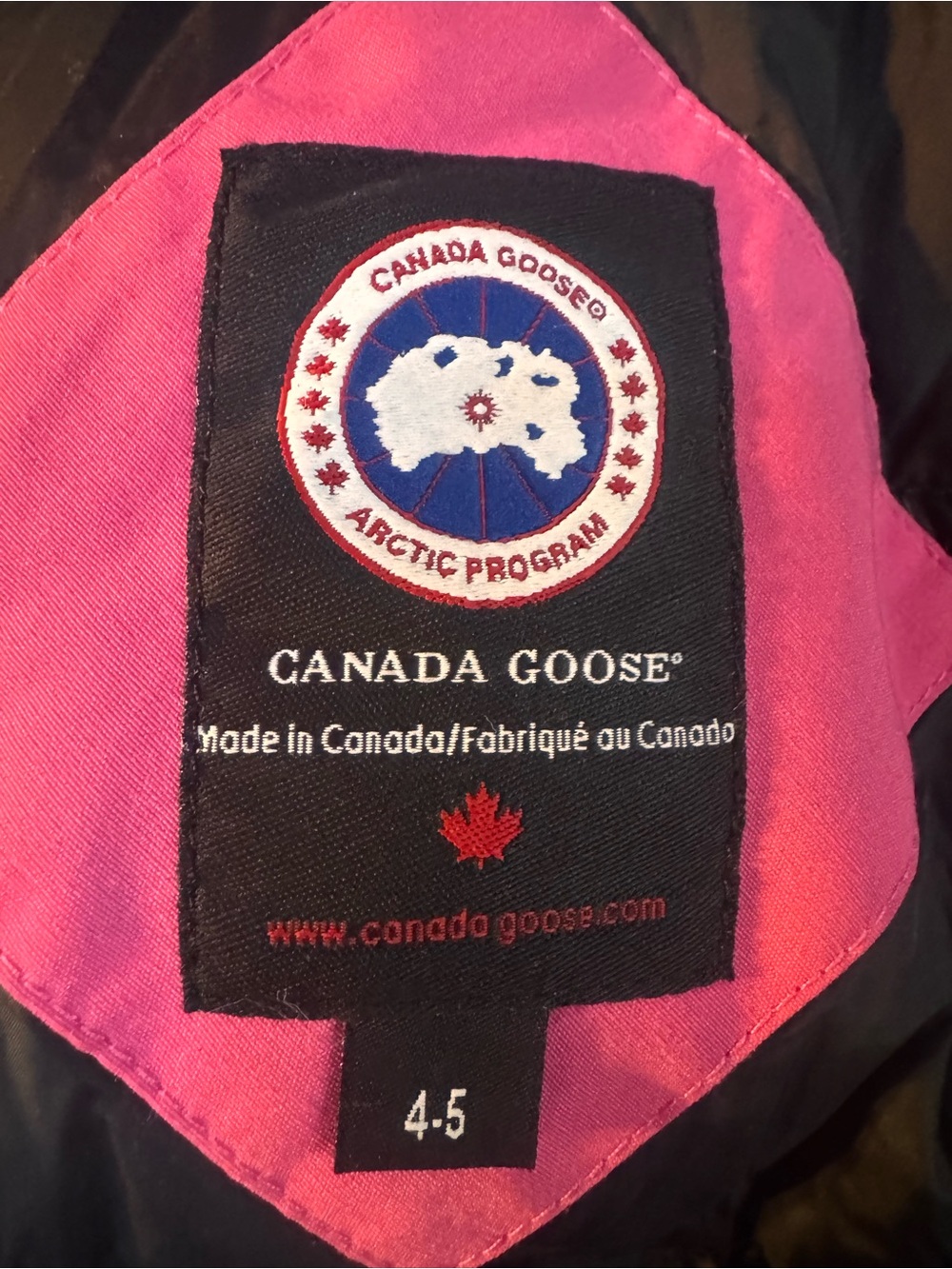 Canada Goose Lynx parka Bright Pink Hooded Puffer Jacket - Picture 8 of 15